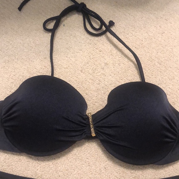 Push up black and gold bikini - Picture 2 of 4